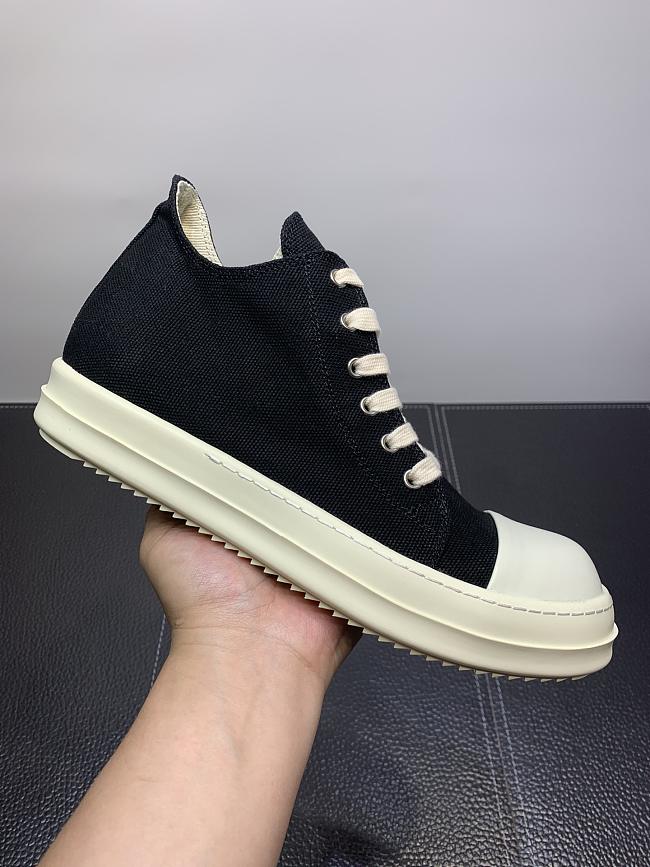 Rick Owens DRKSHDW Ramones Canvas Low - KICKHUB