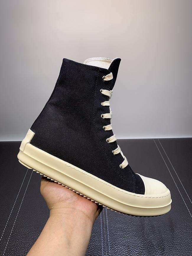 Chaussures Rick Owens Sneaks du21s2800 HDLQP3 DUST / MILK - SneakerStudio.fr