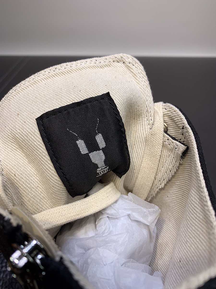 Rick Owens Sneakers DU21S2800 HDLQP3 OYSTER/MILK - Best shoes SneakerStudio