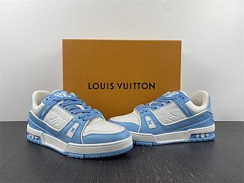 Louis Vuitton Skate Trainers Sneakers 'Grey Green', 1ABZ4R