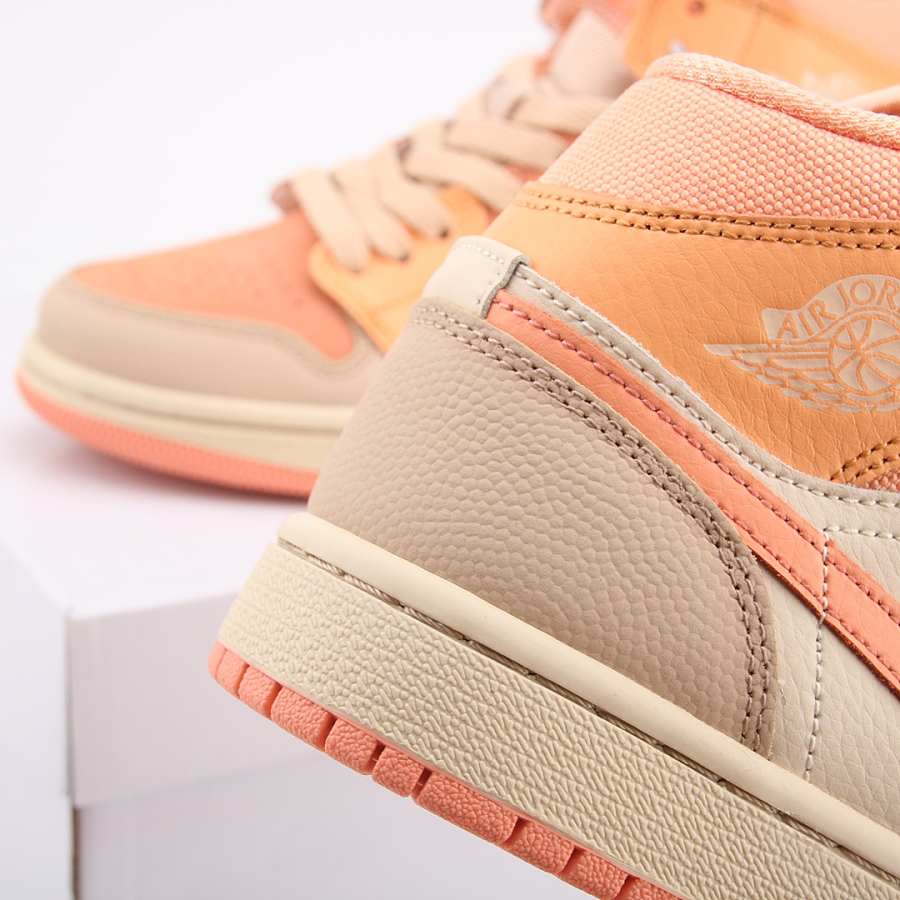 womens air jordan apricot orange
