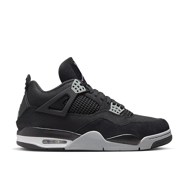 Air Jordan 4 Black Canvas - DH7138-006 - KICKHUB