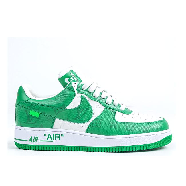 Louis Vuitton Nike Air Force 1 Low By Virgil Abloh Gym Green - 1A9V9V ...
